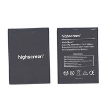 Акумулятор для смартфона Highscreen GB/T 18287-2000 Zera F 3.7V Black 1600mAh 5.55Wh