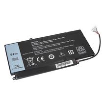 Аккумуляторная батарея для ноутбука Dell V5560-3S1P 11.1V Black 4600mAh OEM
