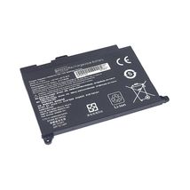 Аккумуляторная батарея для ноутбука HP BP02-2S1P 7.7V Black 4400mAh OEM