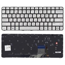 Клавіатура до ноутбука HP 13J7378003X / сріблястий - (060364)