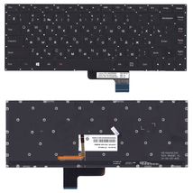 Клавиатура для ноутбука Lenovo IdeaPad Yoga (700-14ISK) Black с подсветкой (Light), (No Frame), RU