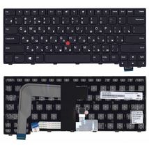 Клавиатура для ноутбука Lenovo Thinkpad (T460S, T470S) Black, (Black Frame), RU