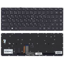 Клавіатура для ноутбука Lenovo Yoga 4 Pro (900) Black з підсвічуванням (Light), (No Frame) RU