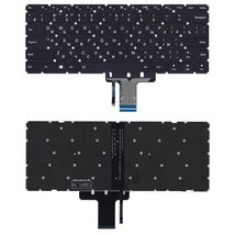 Клавіатура для ноутбука Lenovo Yoga (710-14IKB) Black з підсвічуванням (Light) (No Frame) RU