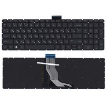 Клавіатура для ноутбука HP (15-BW 250 G6) Black з підсвічуванням (Light), (No Frame) UA
