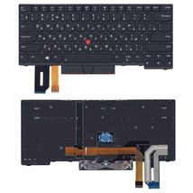 Клавіатура до ноутбука Lenovo 01YP302 / чорний - (063777)