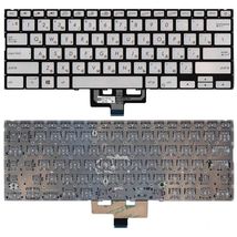 Клавіатура до ноутбука Asus NSK-WR0BU 01 / сріблястий - (080869)