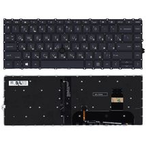 Клавиатура для ноутбука HP  / черный - (081596)