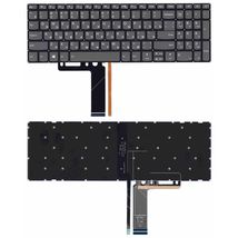 Клавиатура для ноутбука Lenovo IdeaPad 320-15ABR с подсветкой (Light), Black, (No Frame) RU
