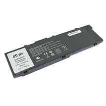 Аккумуляторная батарея для ноутбука Dell 0FNY7 Precision 15 7520 11.4V Black 7000mAh OEM