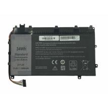 Аккумуляторная батарея для ноутбука Dell 271J9 Latitude 7350 11.4V Black 3000mAh OEM