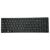 Клавиатура для ноутбука Lenovo IdeaPad G580, G585, Z580, Z585, Z780 Black, (Black Frame), UA