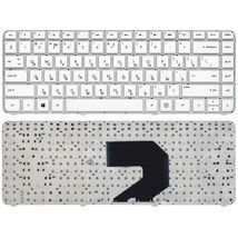 Клавіатура до ноутбука HP 680555-001 / білий - (009214)