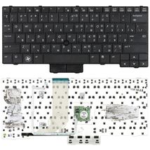 Клавиатура для ноутбука HP Elitebook (2540P) с указателем (Point Stick), Black, RU