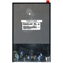 Матрица для планшета 7", Slim (тонкая), 31 pin (снизу слева), 1280x800, Светодиодная (LED), без крепления, глянцевая, CMO-Innolux, N070ICN-GB1
