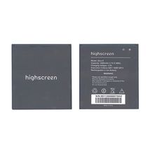 Акумулятор для смартфона Highscreen Zera S 3.7V Black 2000mAh 7.4Wh