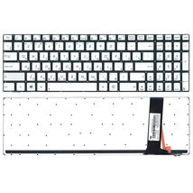 Клавіатура до ноутбука Asus 0KNB0-6625US00 / сірий - (017687)